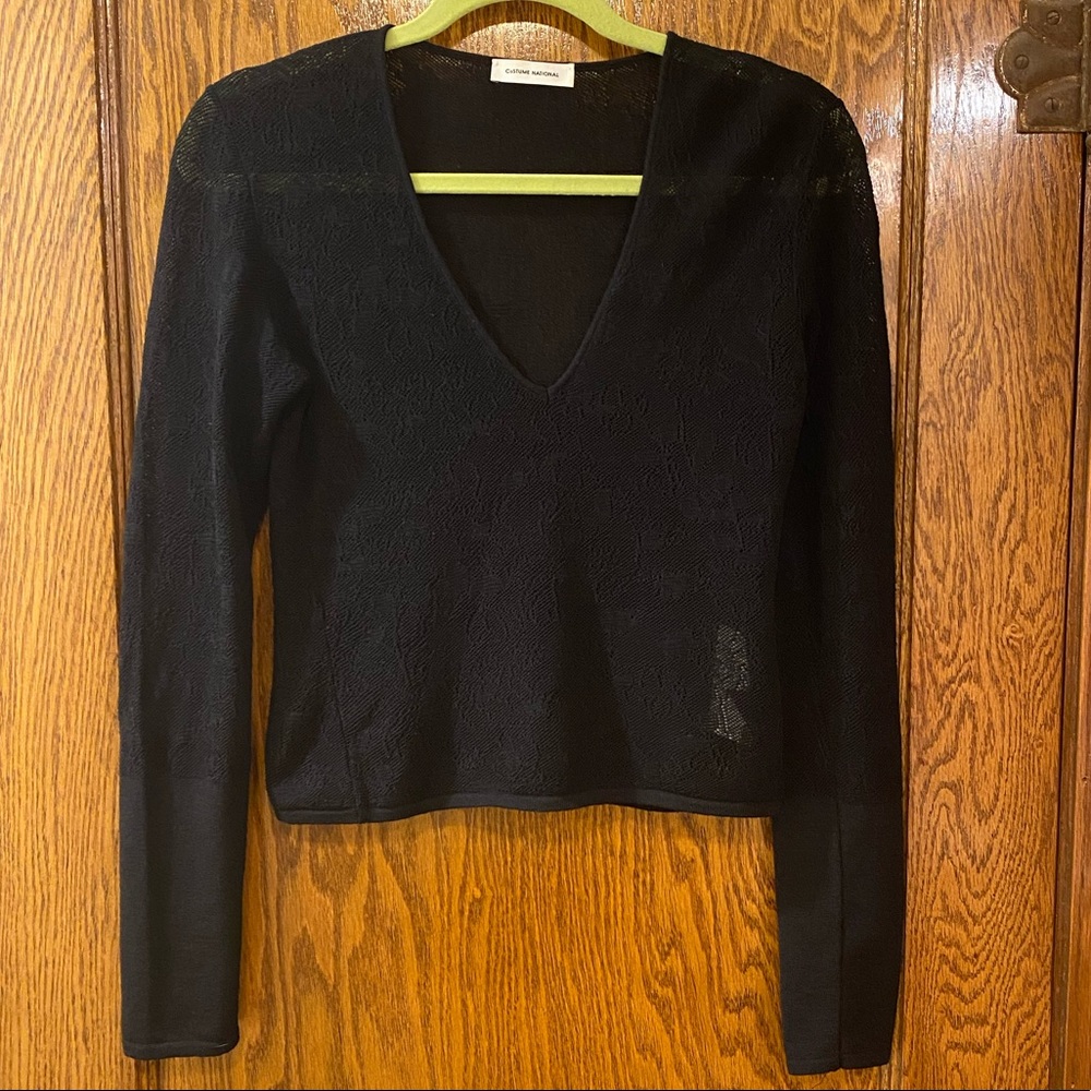 Costume National Black Sweater
